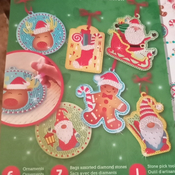 Diamond Dots Ornaments/ Gift Tags - Picture 6 of 15